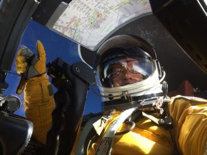 U2 Pilot Lt. Col. Jon "Huggy" Huggins
